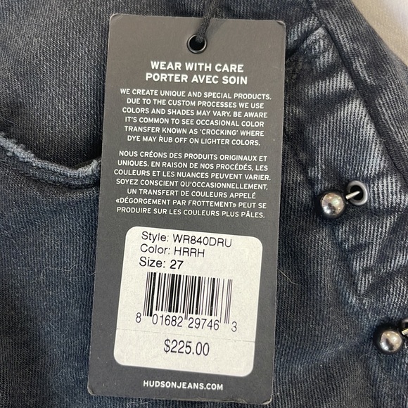 Hudson jean mini skirt - Picture 3 of 3